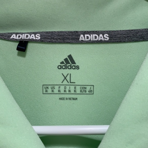 Green Men’s Adidas Size XL Golf Shirt - Picture 4 of 7